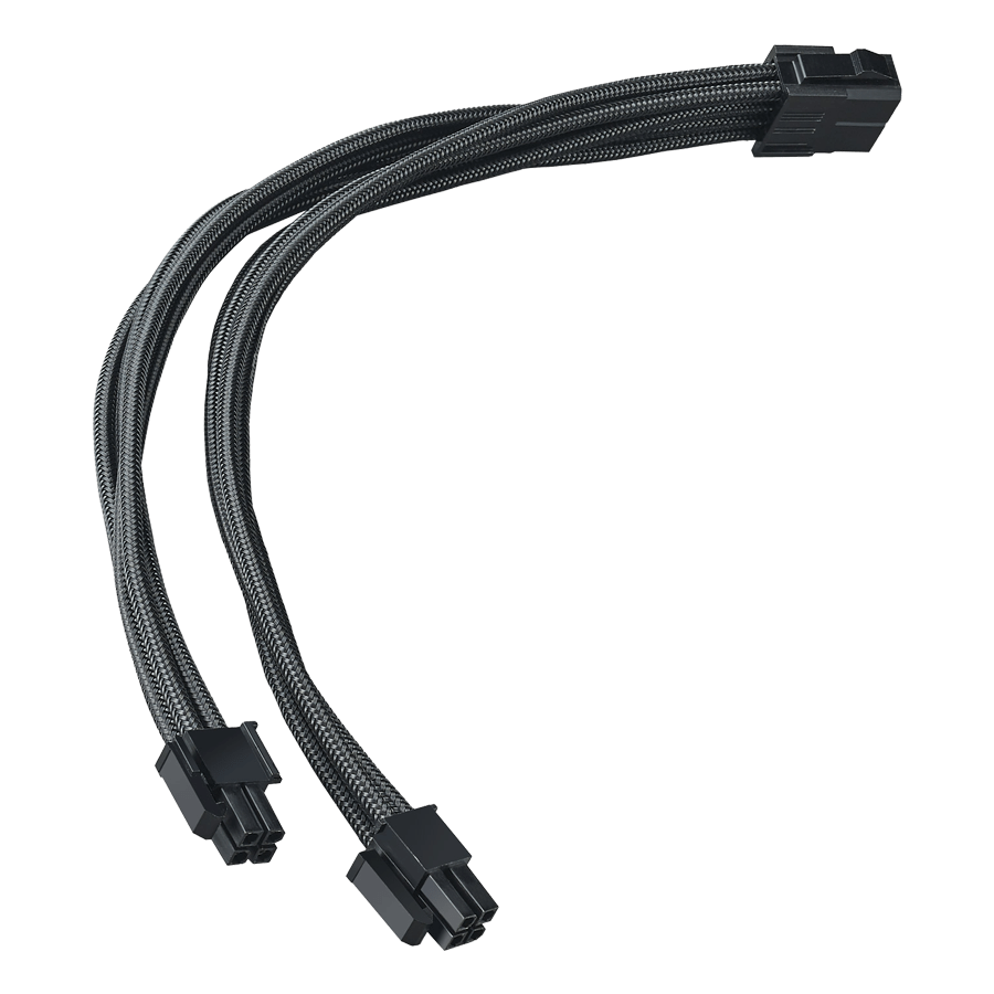 Sleeved Cable SilverStone PP07E-EPS8B — Close-up 4