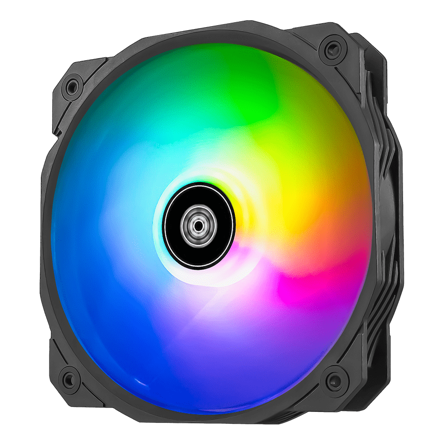 فن کیس سیلوراستون Shark Force 160 ARGB — نمای نزدیک 1