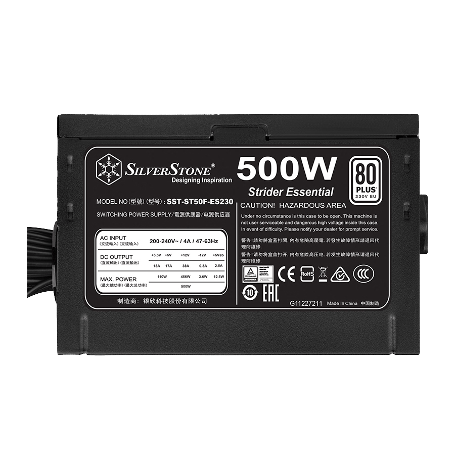 منبع تغذیه سیلوراستون ST50F-ES230 — نمای نزدیک 3