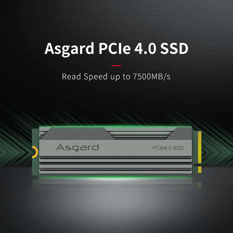 Asgard M.2 AN2 1TB NVMe — Close-up 3