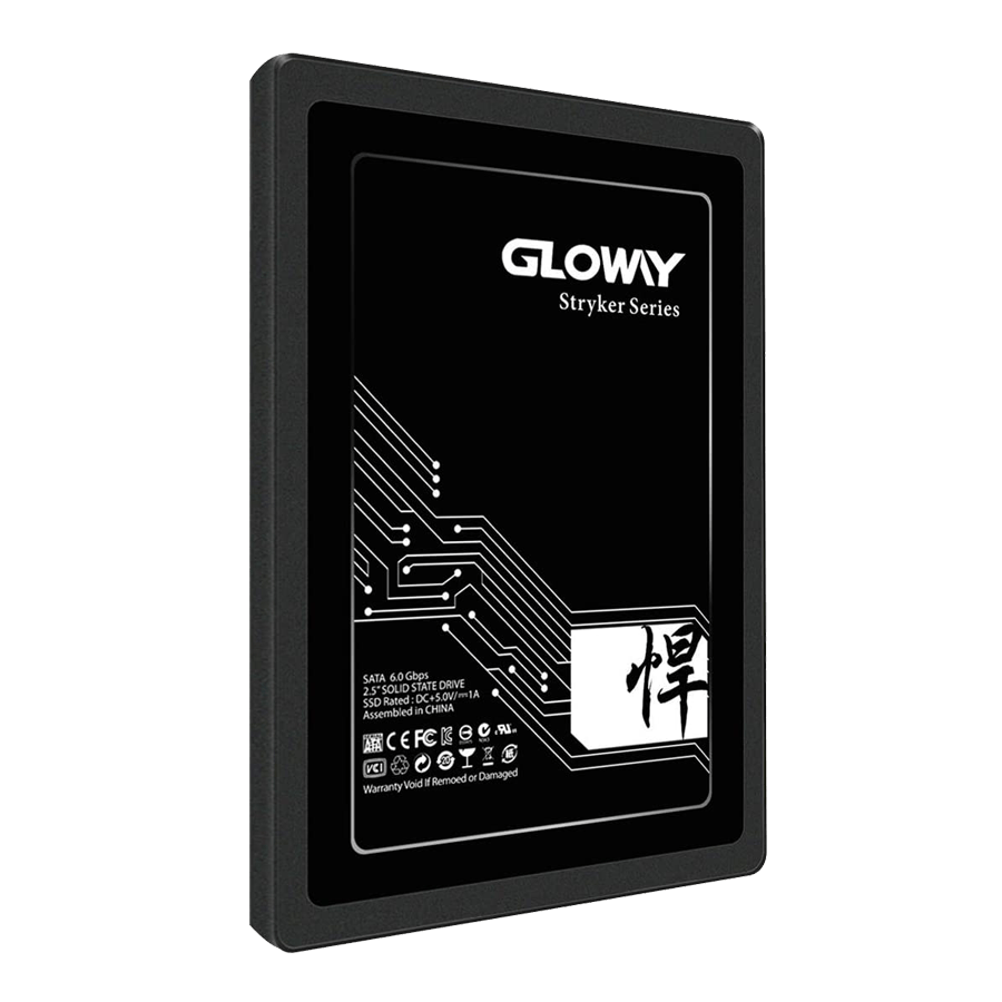 Gloway STK Series 960 GB SATA SSD — Close-up 1
