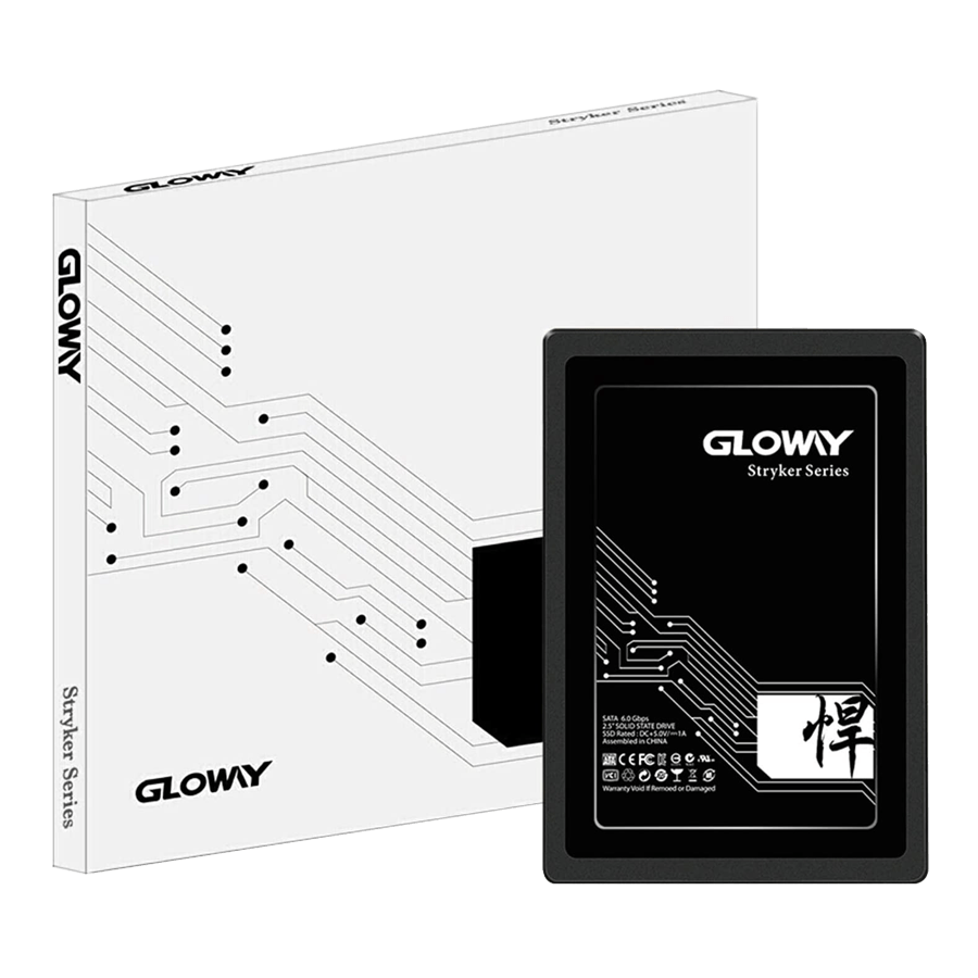 Gloway STK Series 960 GB SATA SSD — Close-up 3