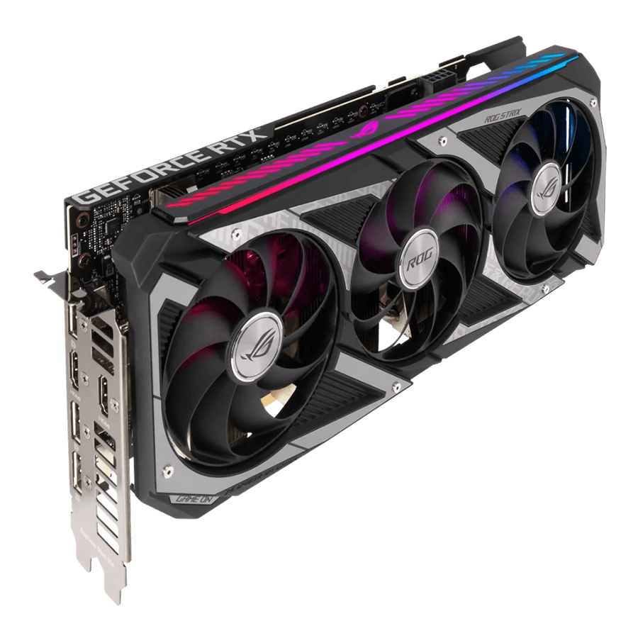 ASUS Graphics Card ROG-STRIX-RTX3050-8G-GAMING — Close-up 2