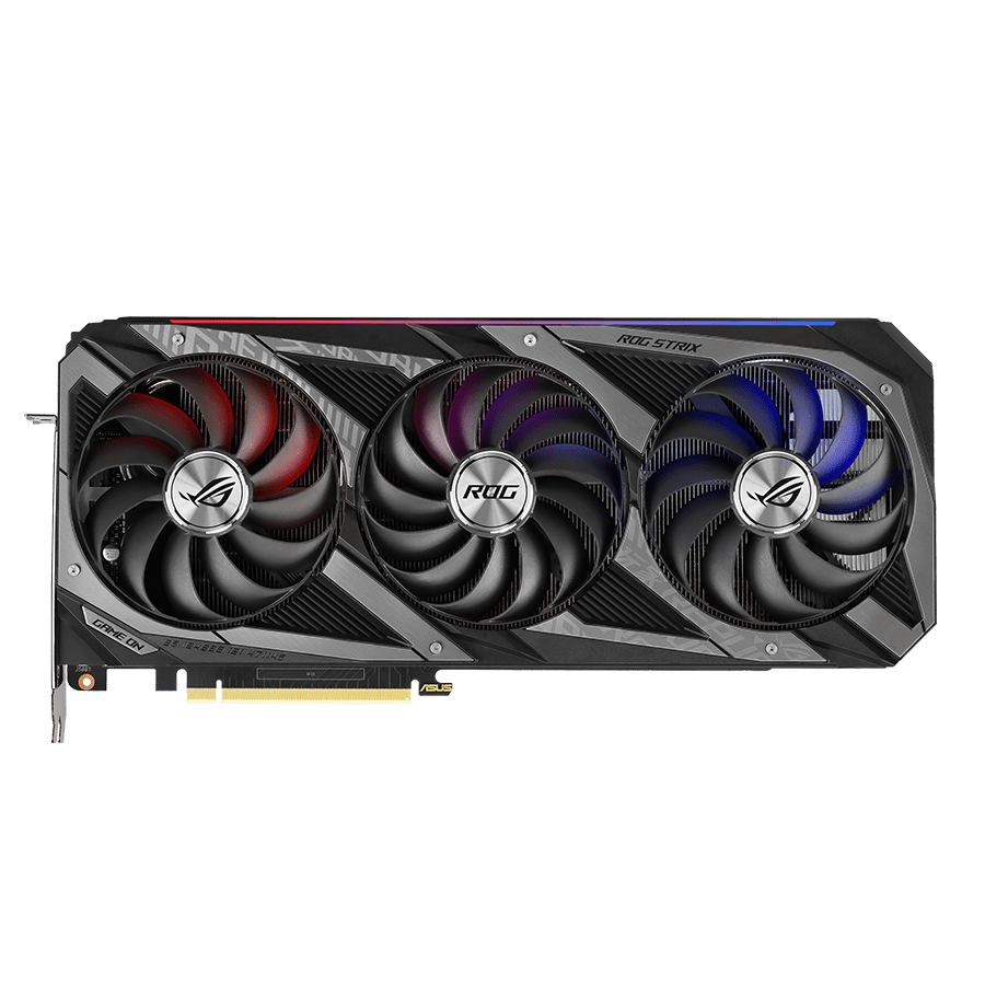中古】ASUS ROG-STRIX-RTX3060-O12G-V2-GAMING RTX3060(LHR)/12GB